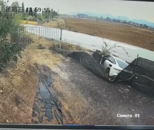 HOW FAST A TESLA EXPLODES IN FLAMES (compressed)